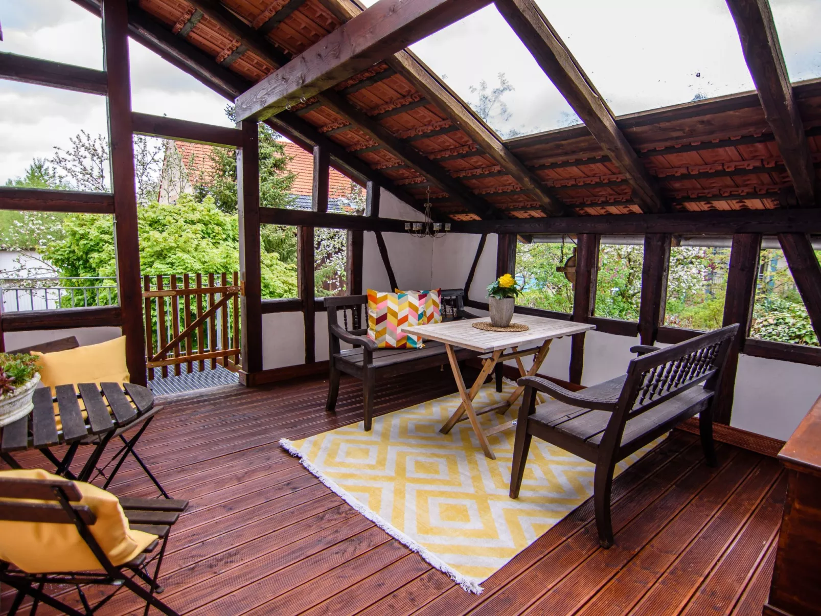 Appartement mit Terrasse-Inside