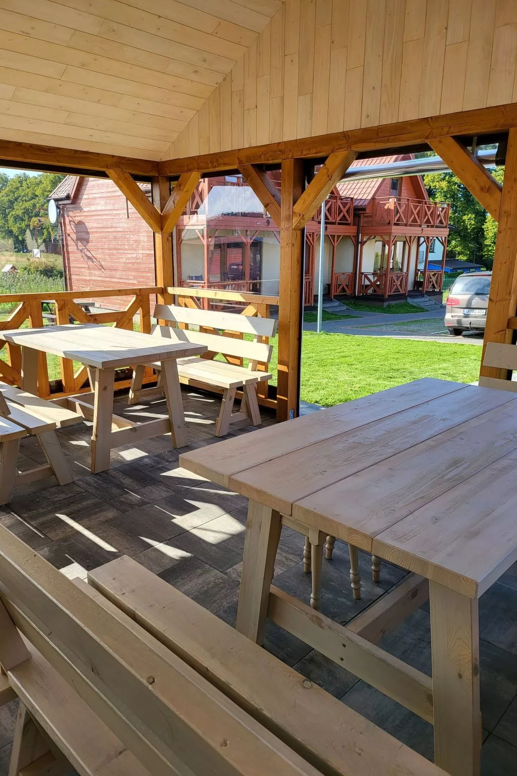 In Mielno mit Grill-Inside