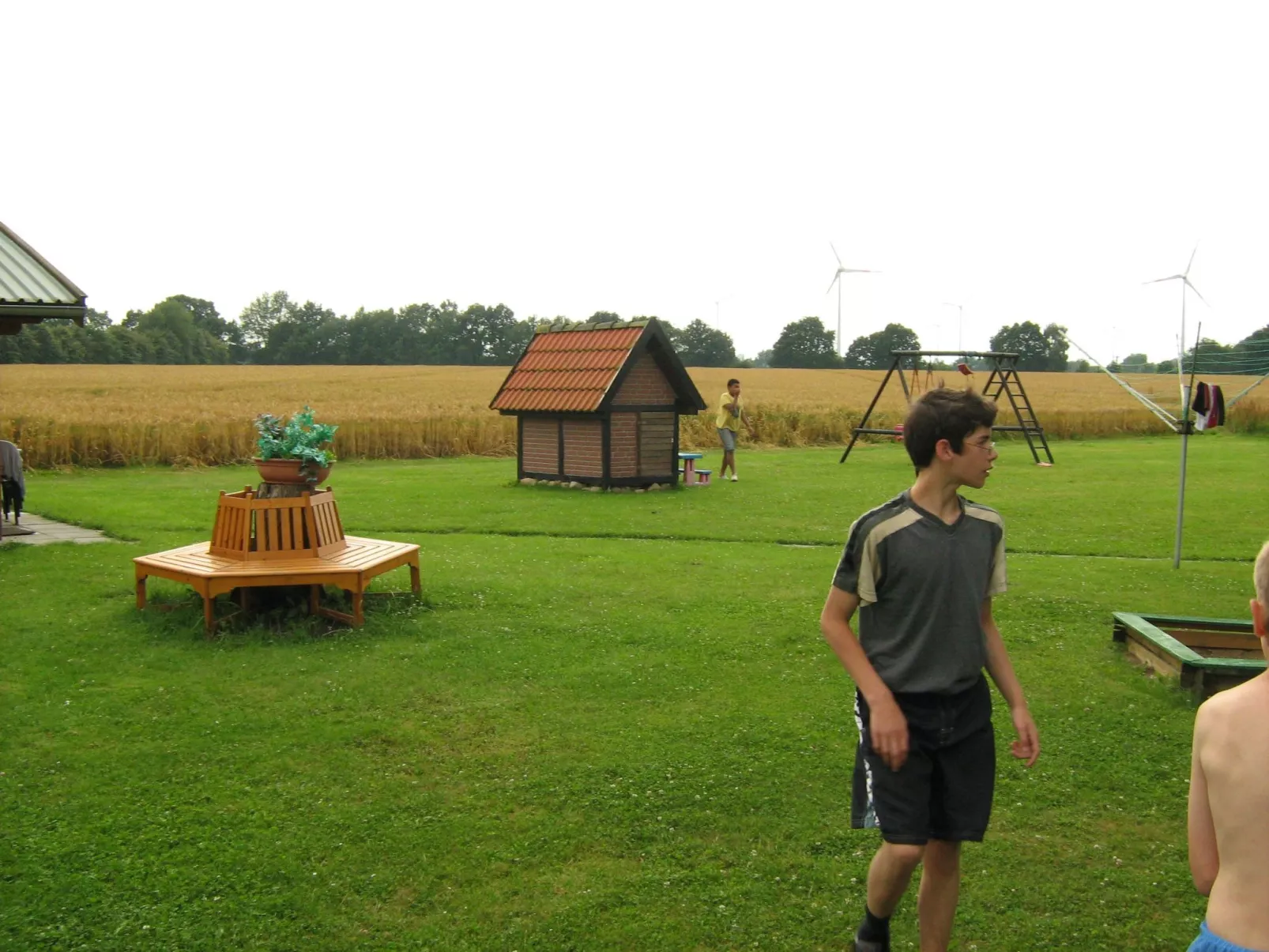 Blockhaus für fünf Personen-Dedans
