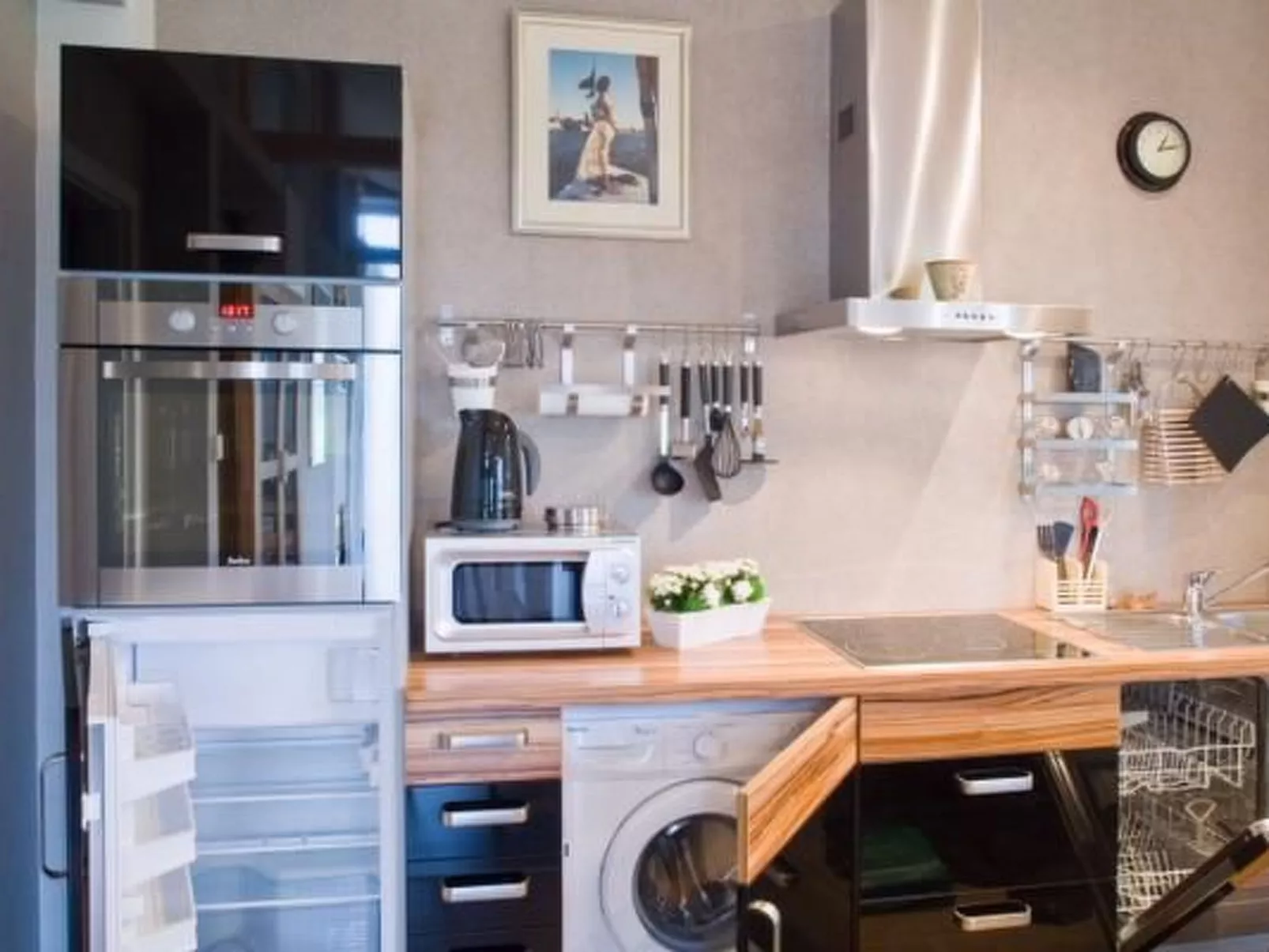 Apartment Abendsonne mit eigener Terrasse-Drinnen