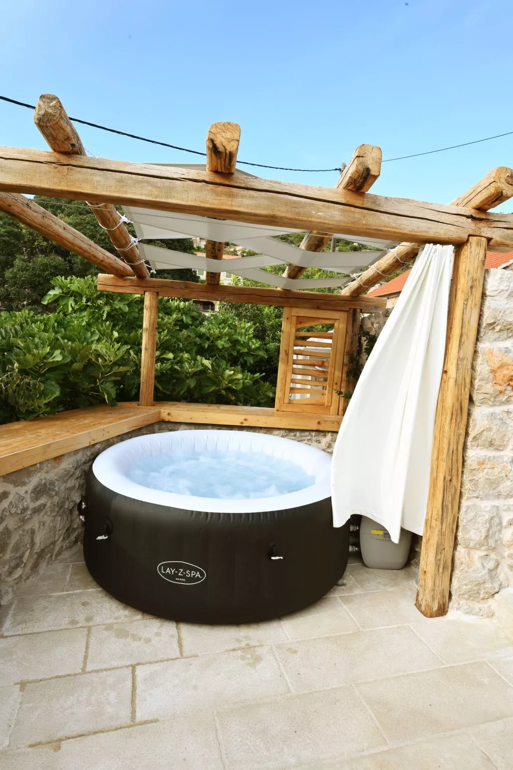 Charmantes traditionelles Steinhaus Villa Teza Hvar-Draußen