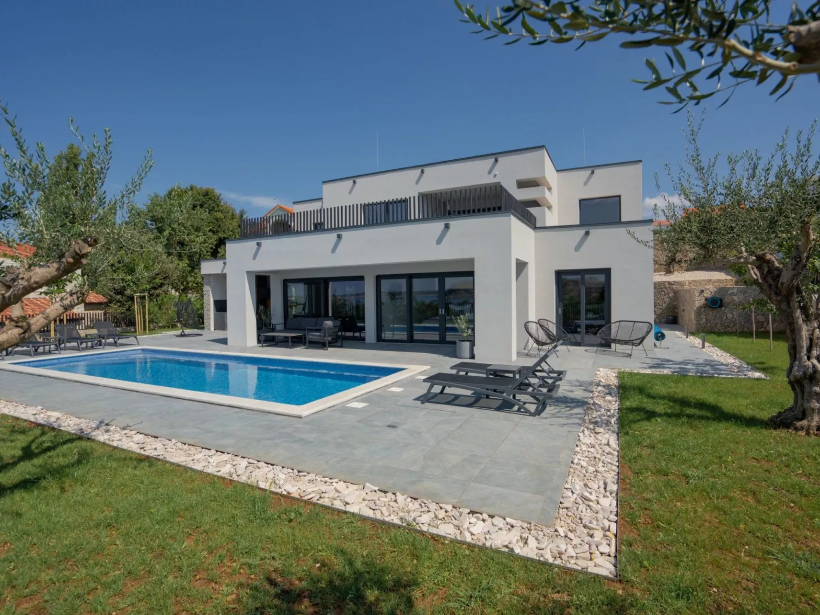 Strandnahe Villa Kara Sevda für 10 Personen-Drinnen