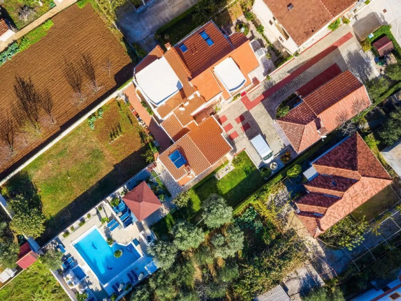 Villa Dalmatina mit Pool  für 4+1 Personen-Inside