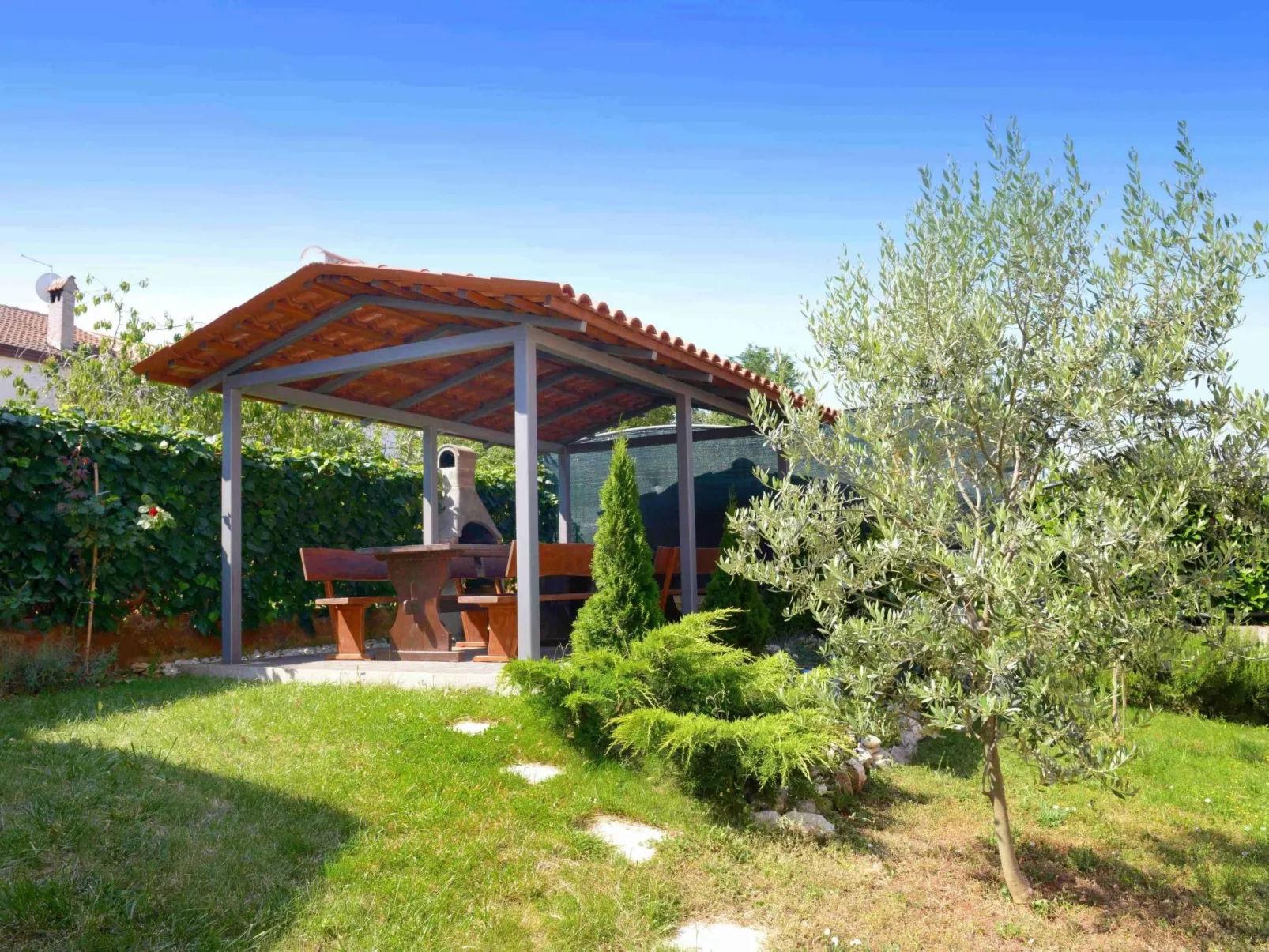 Strandnahe Ferienwohnung mit großem Garten-Inside