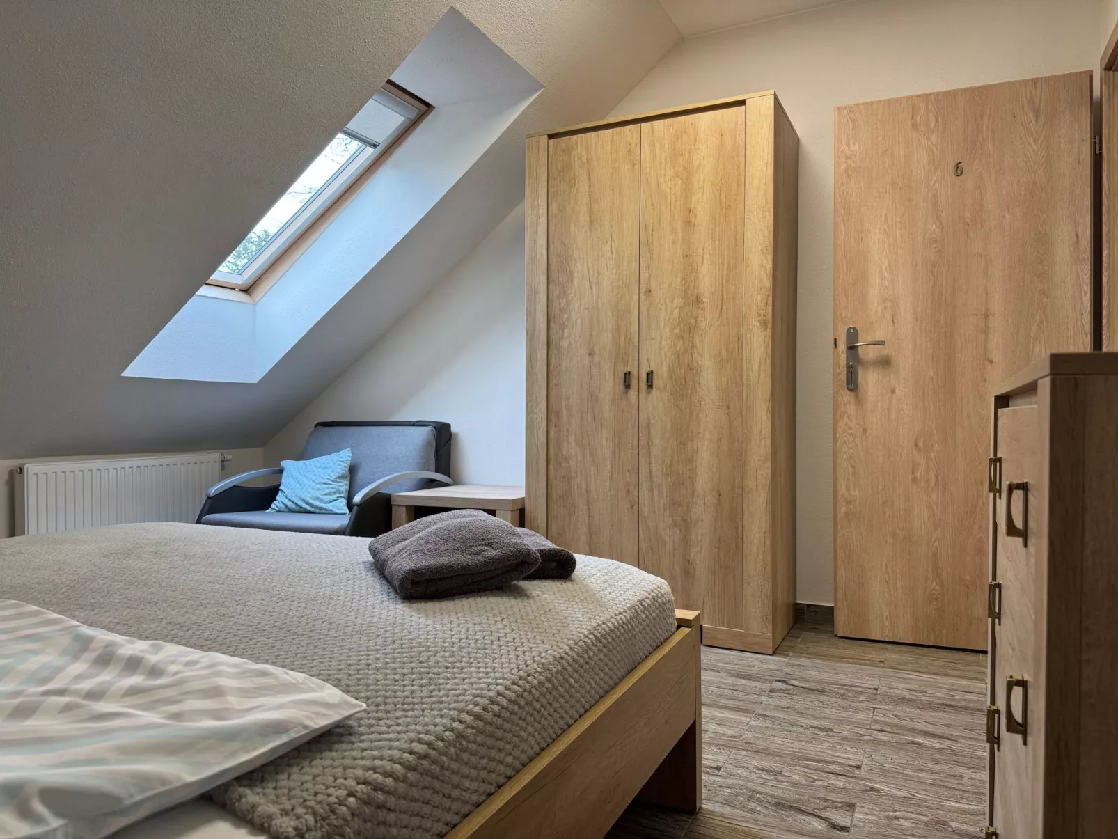 Mit Wasserblick-Dedans