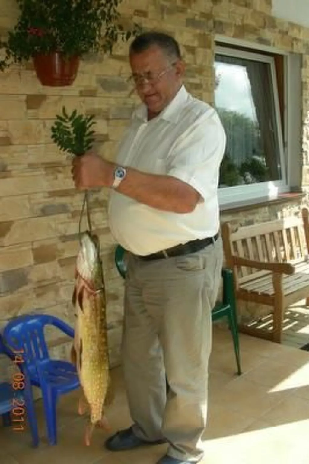 Mit Wasserblick-Outside