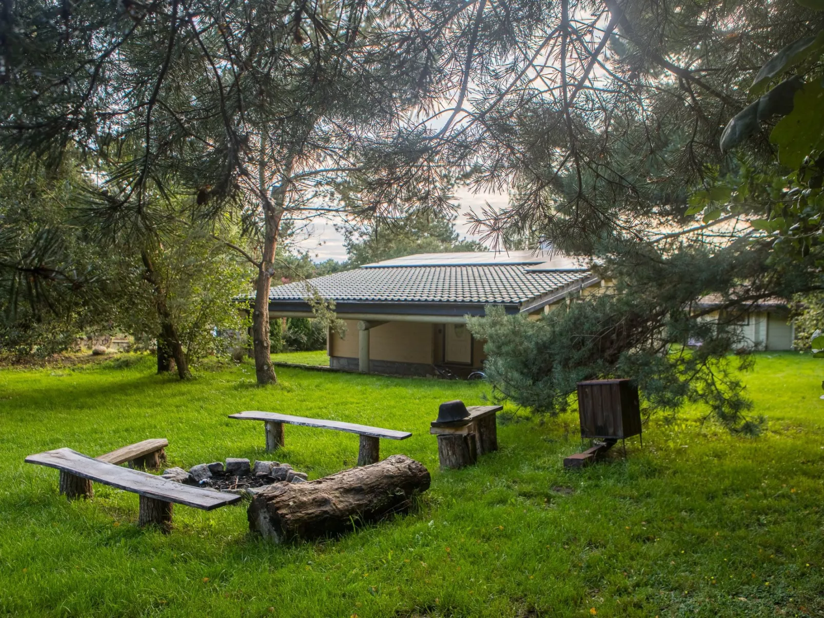 Saunabereich im Circle - Blue House-Dehors