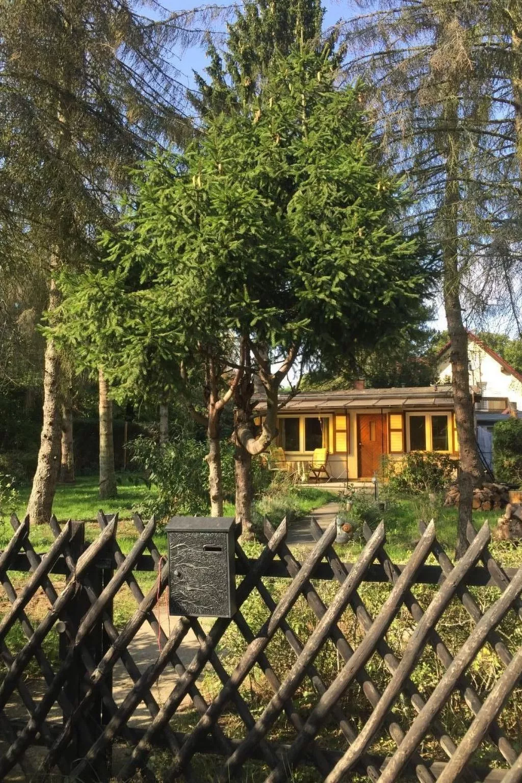 Datscha im Grünen-Draußen