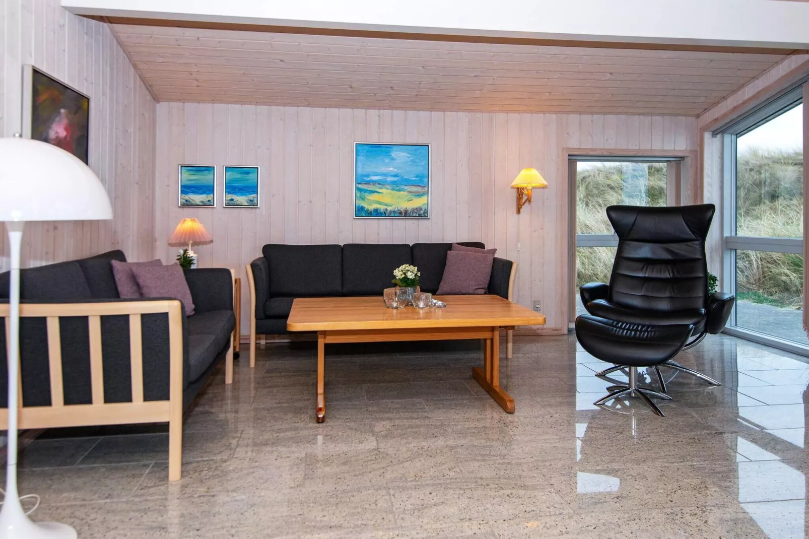 5 Sterne Ferienhaus in Henne-By Traum-Innen