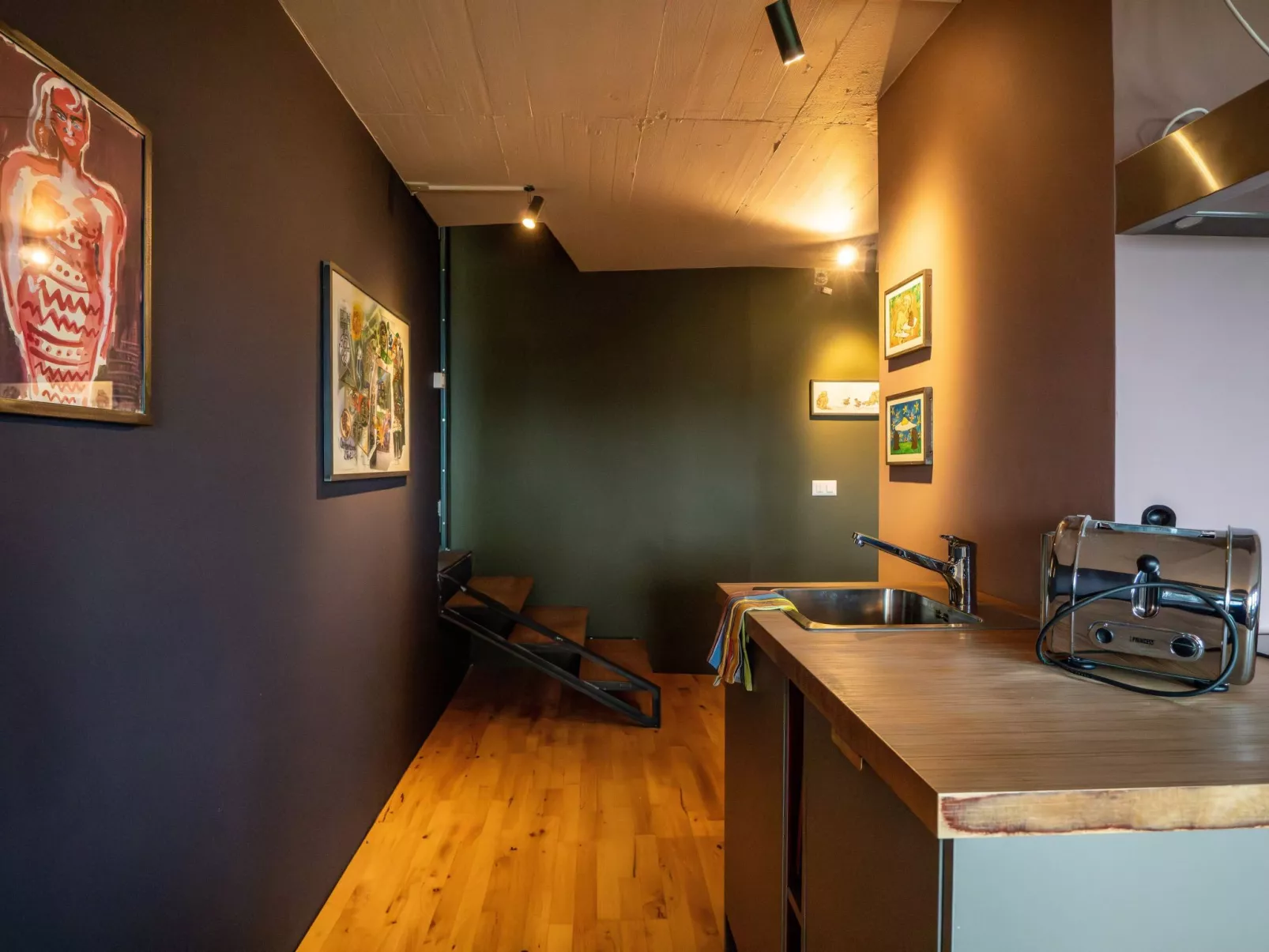 Studio de l'artist-Dedans