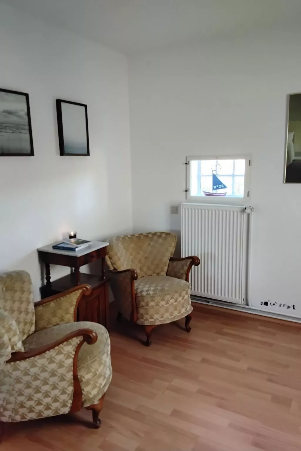 Auf zwei Etagen mit Gartennutzung-Dedans