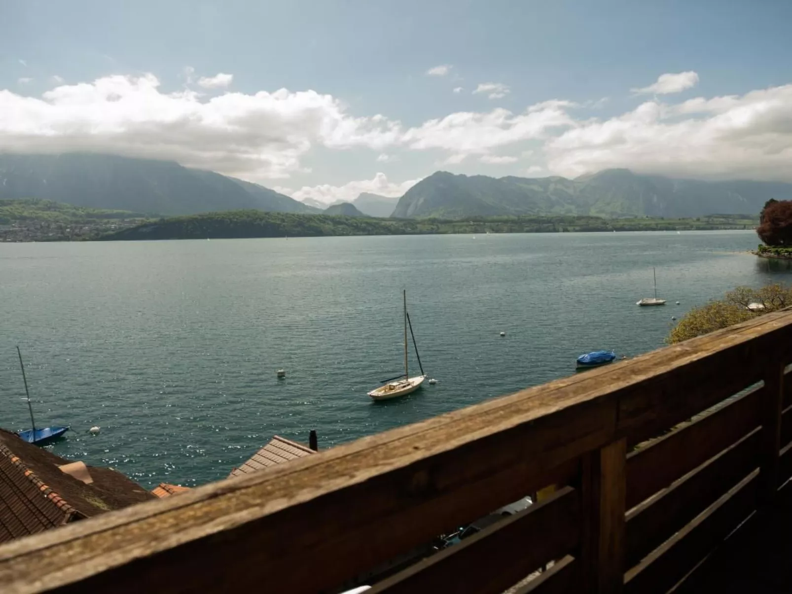 Chalet am See mit Panorama Aussicht-Dehors