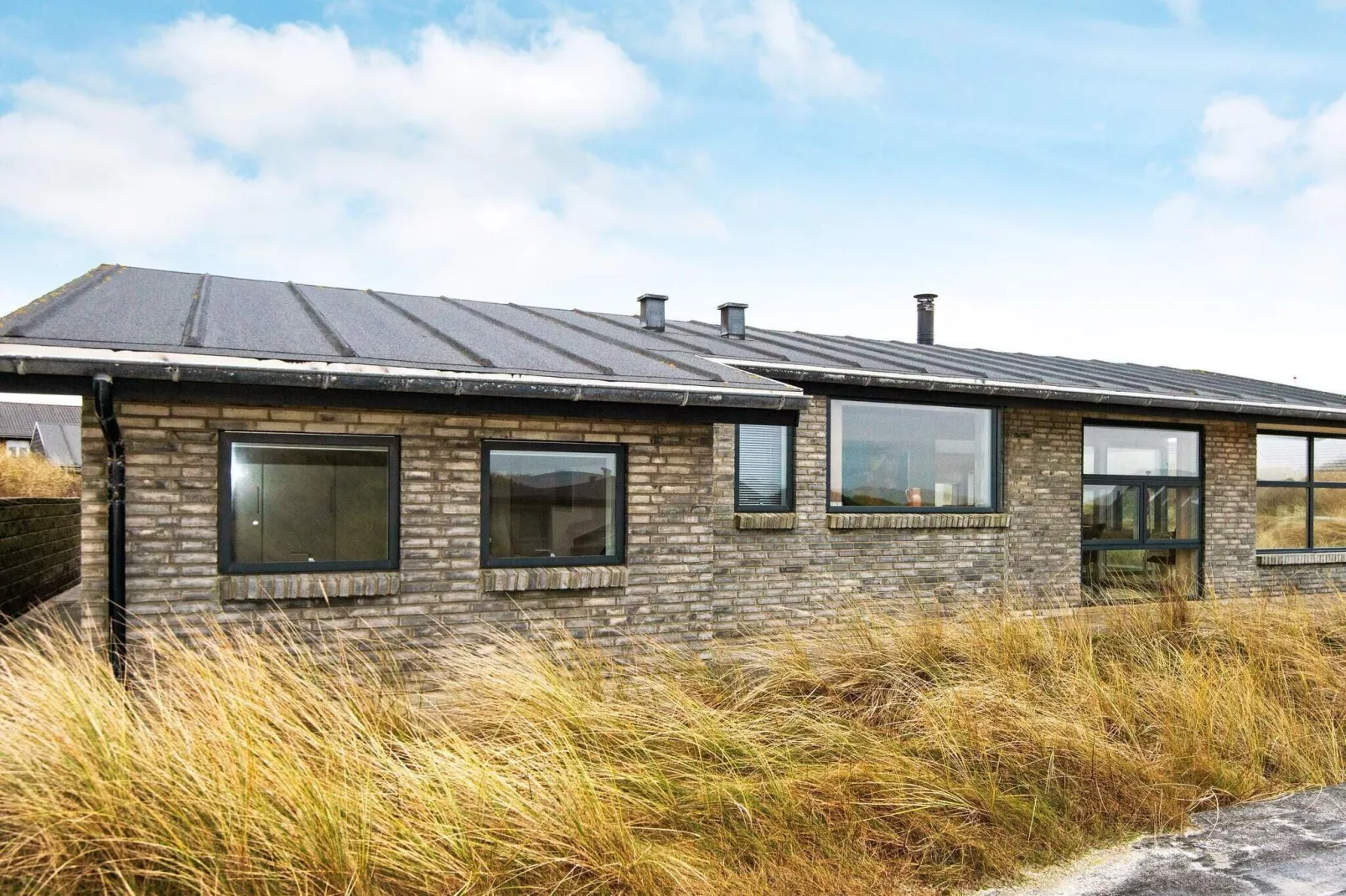 5 Sterne Ferienhaus in Henne-By Traum-Aussicht