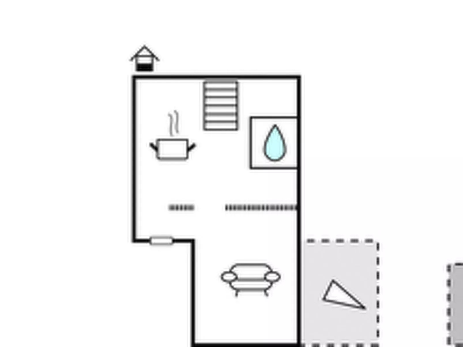 Žrnovnica, Entspannung am Flussufer-Drinnen