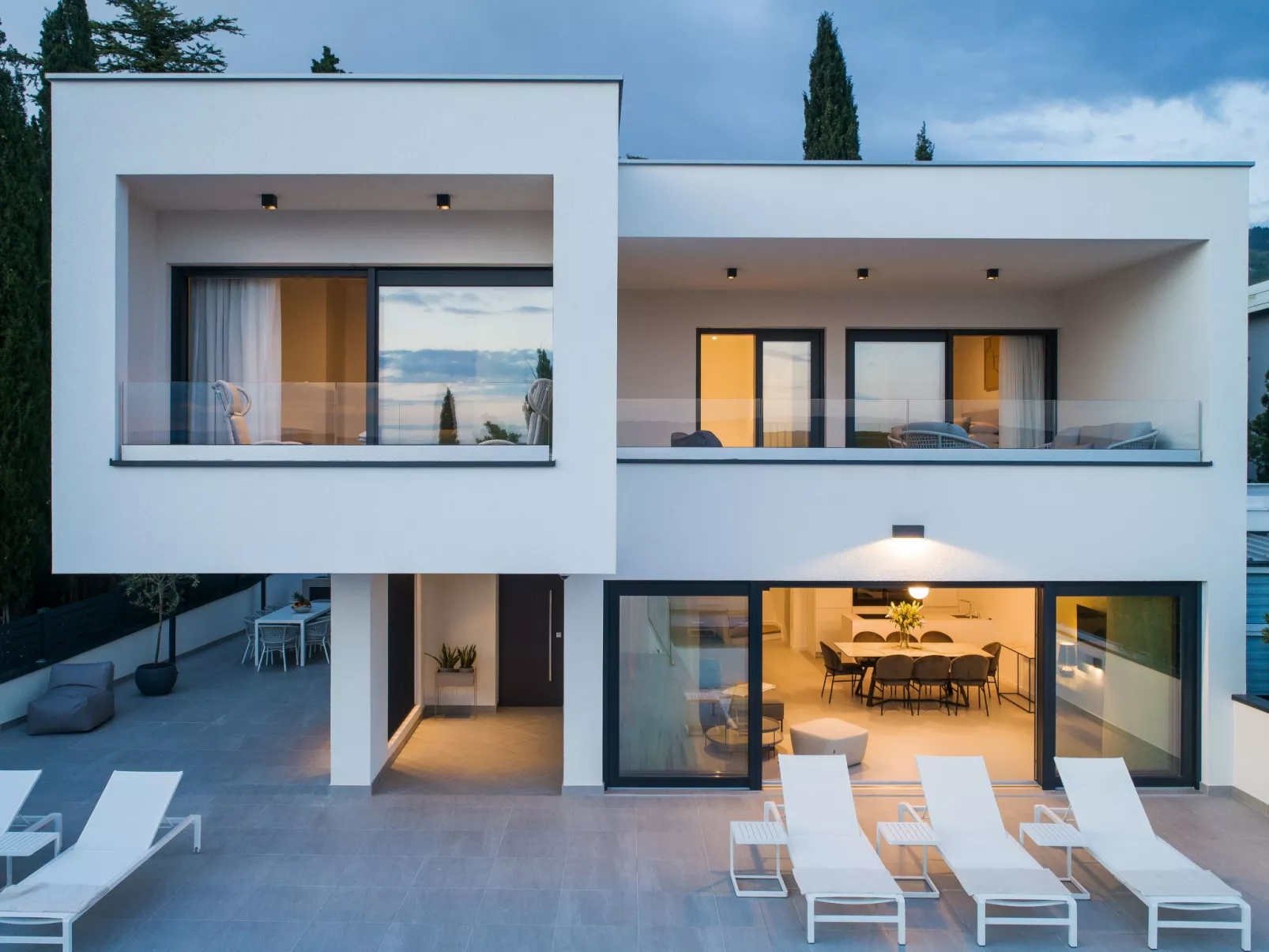 Villa Xema bei Crikvenica-Drinnen