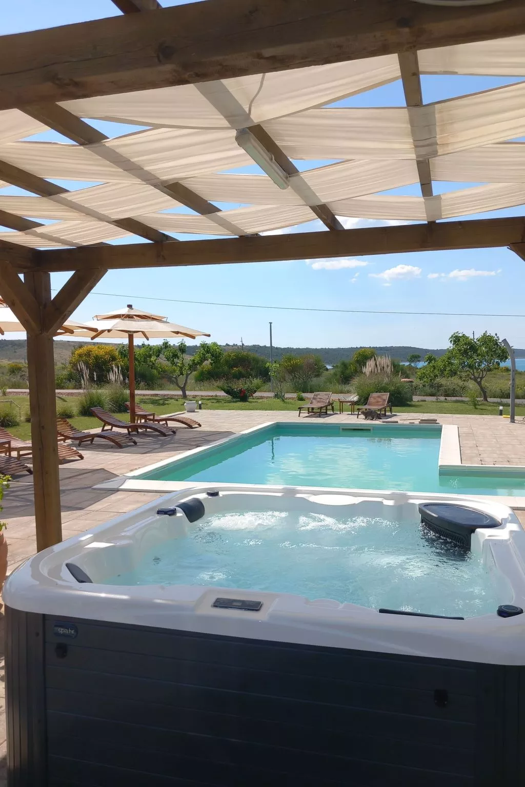 Wohnung mit Whirlpool-Inside