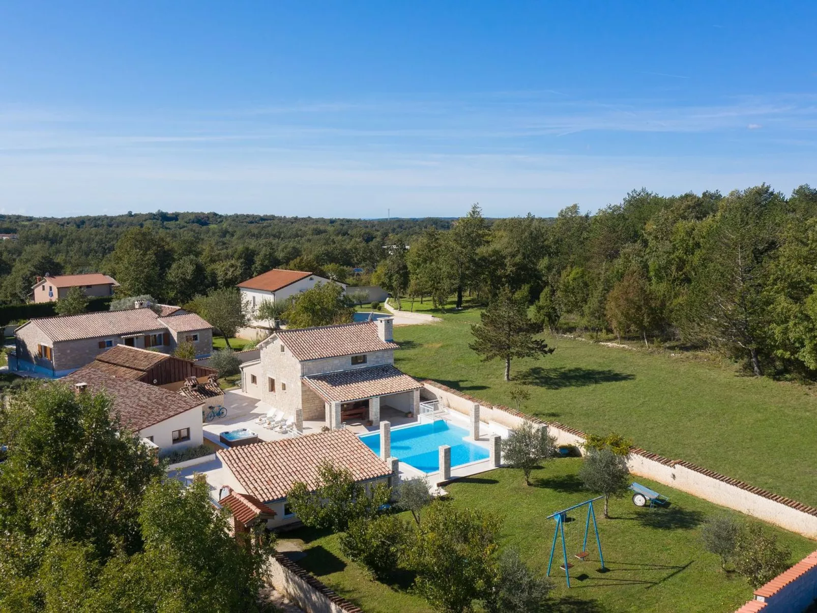 Für 6 Personen und 2 Kinder in Ružići bei Pazin, Istrien (Binnenland von Istrie-Image-tags.info