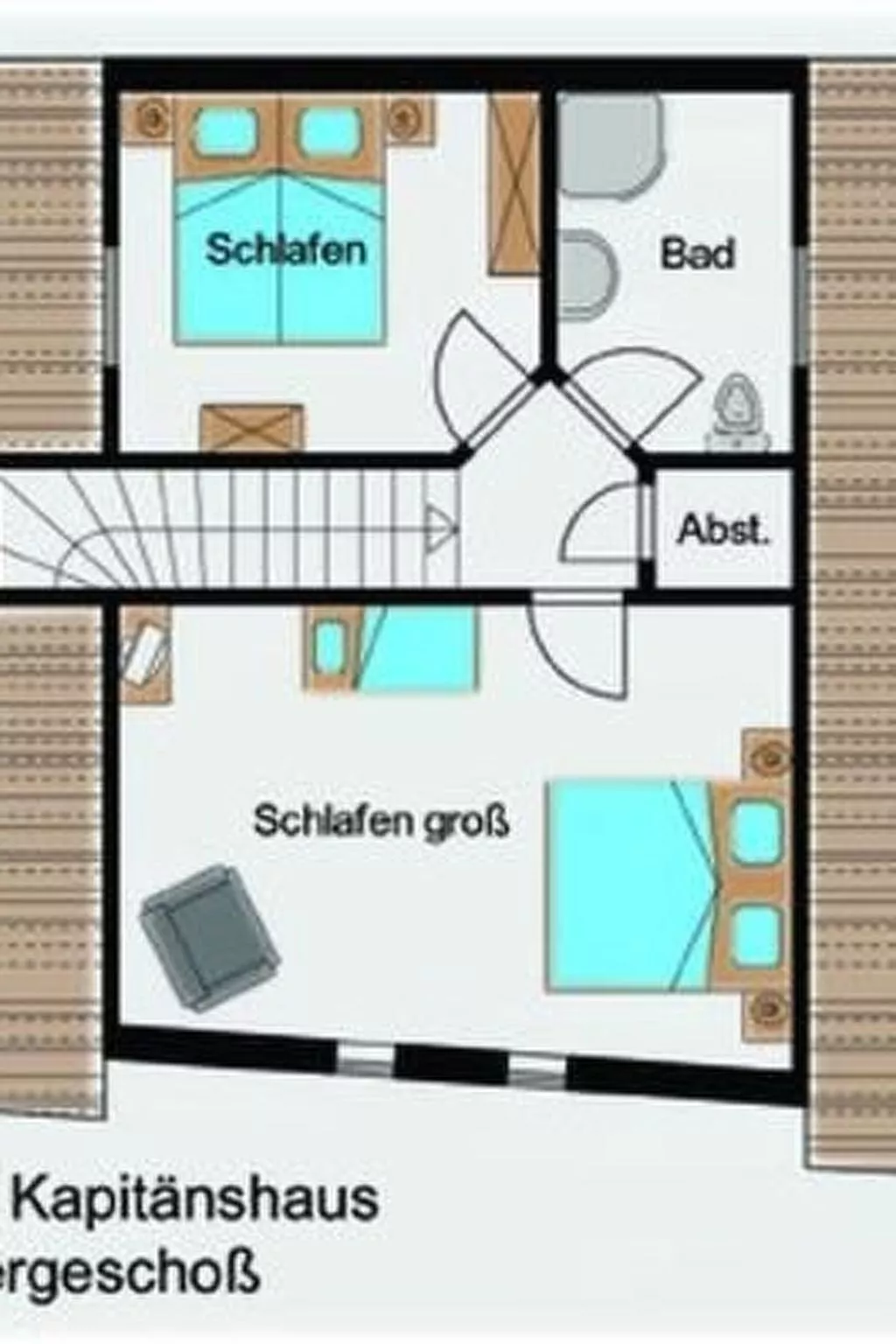 Kapitänshaus-Inside