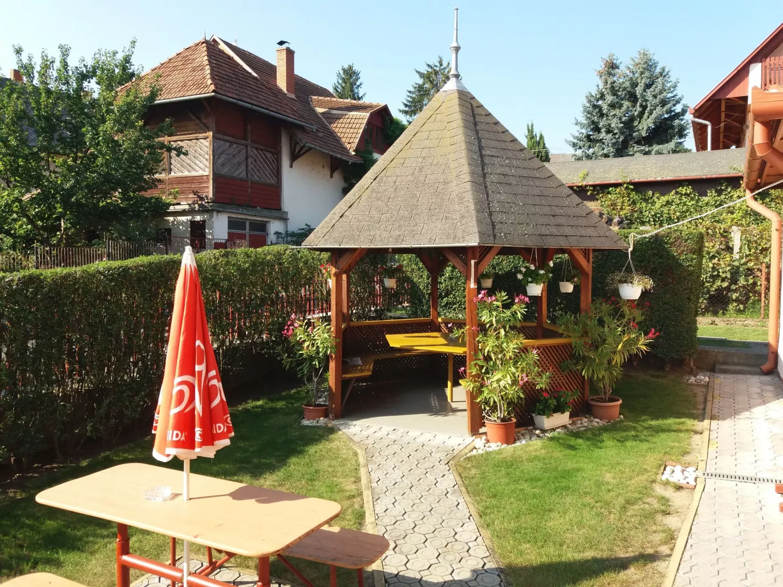 Wohnung in Fonyód mit Grill und Garten-Dehors
