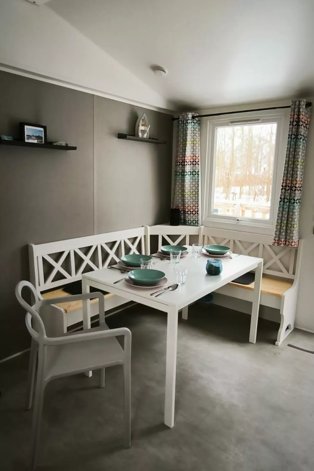 Mobilheim Herz Lauwersoog - Chalet Robbengat 84-Inside