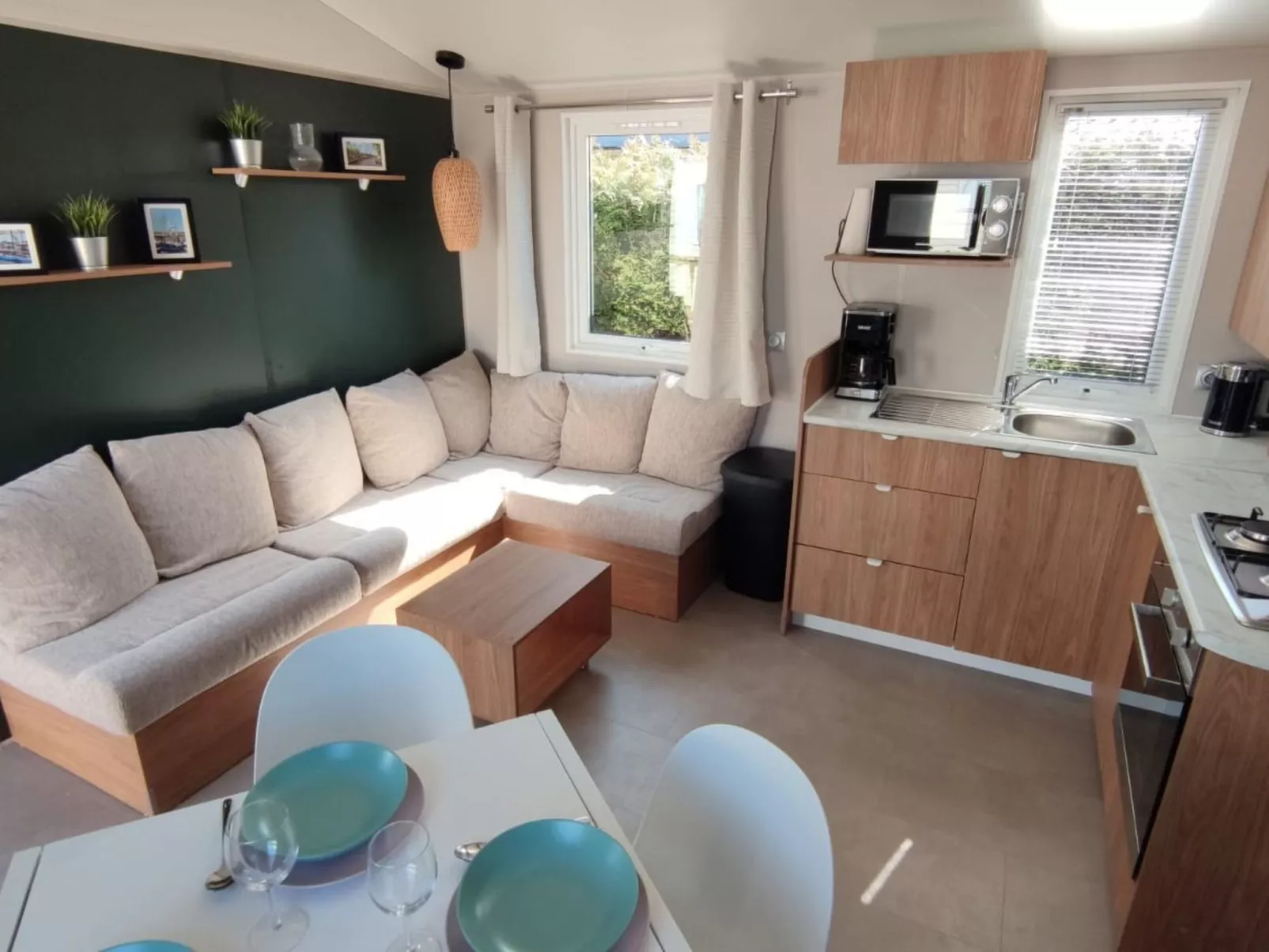 Mobilheim Herz Lauwersoog - Chalet Pampusplaat 03-Inside