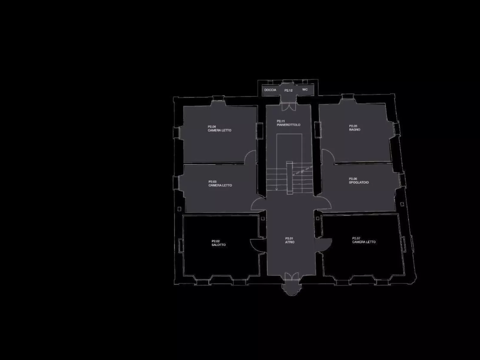 Bündner Zuckerbäckerpalazzo unter Denkmalschutz-Inside