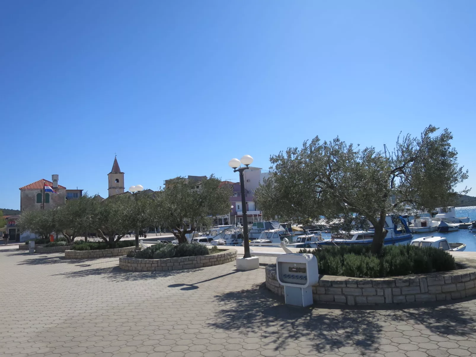 Haus in Vodice mit privatem Parkplatz-Area