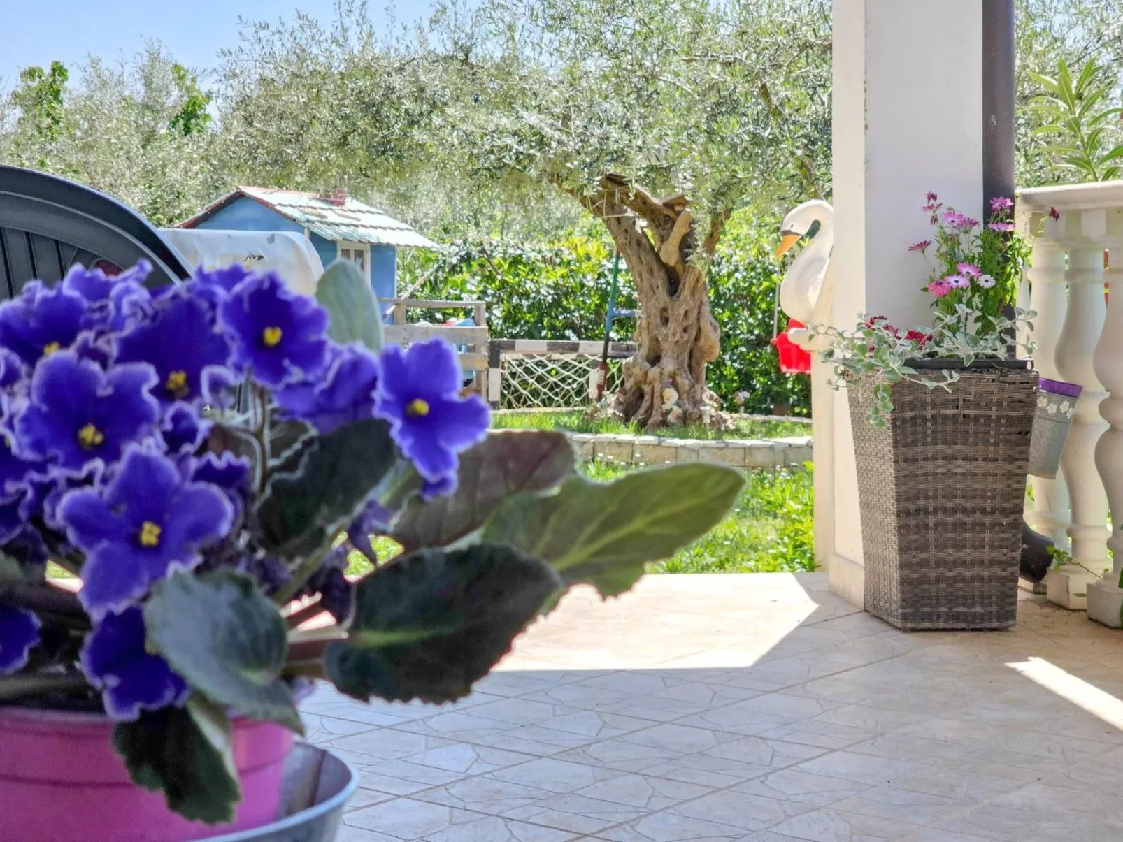 Wunderschönes Appartement in Bužinija mit Schöner Terrasse-Draußen