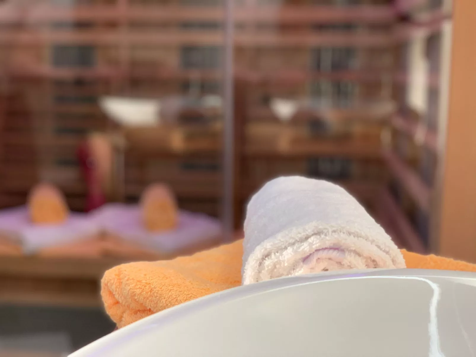 Ferienwohnung mit Infrarotwärmekabine-Drinnen