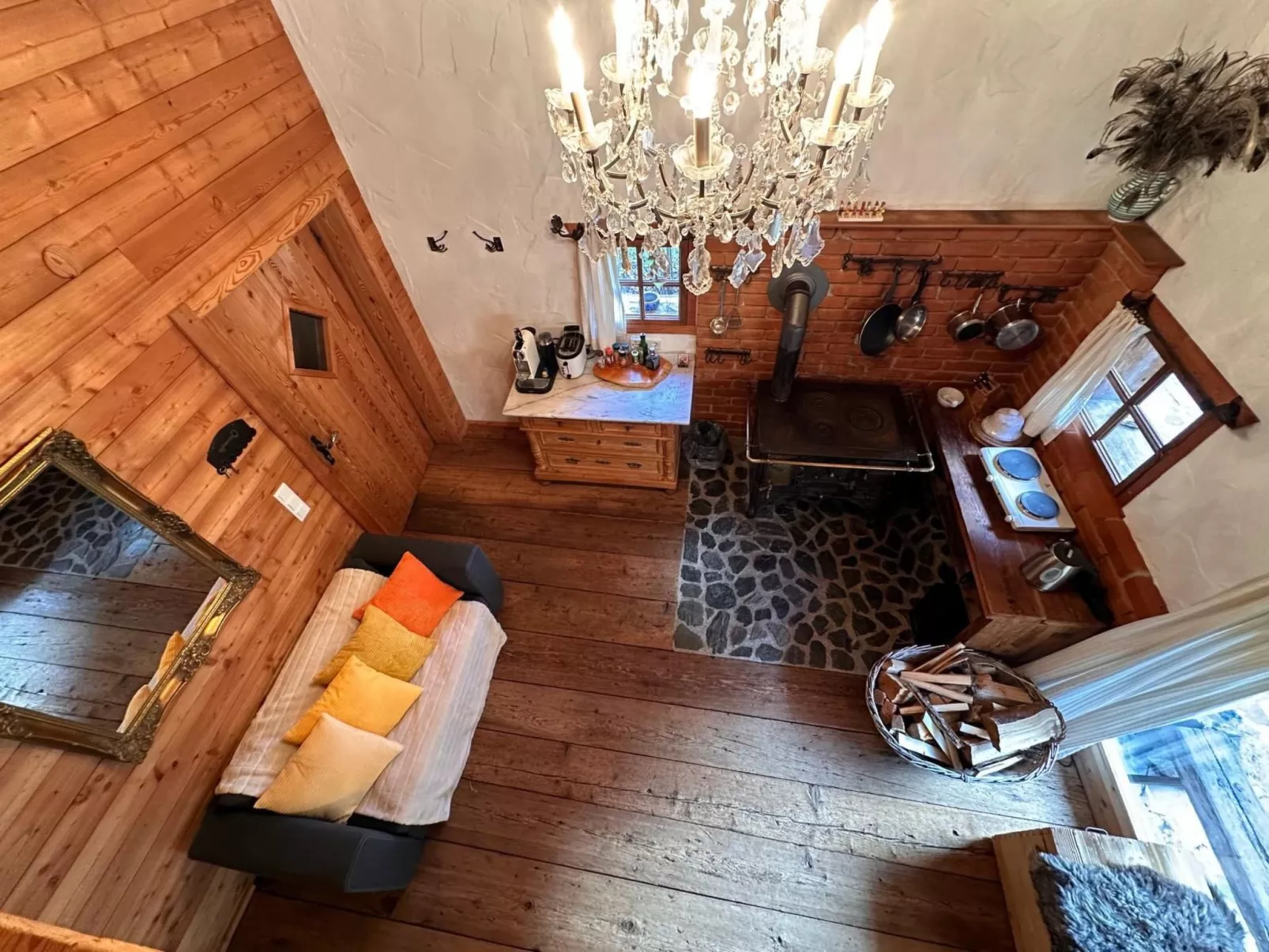 Romantikhütte-Dedans