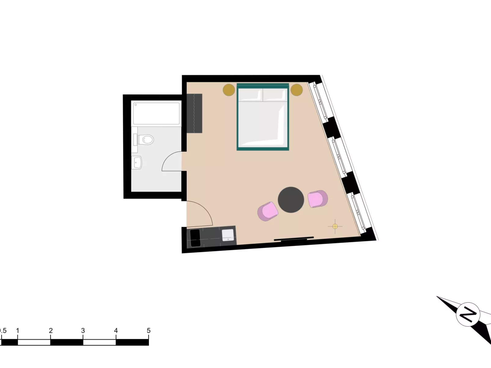 BankHouse StudioM106-Inside