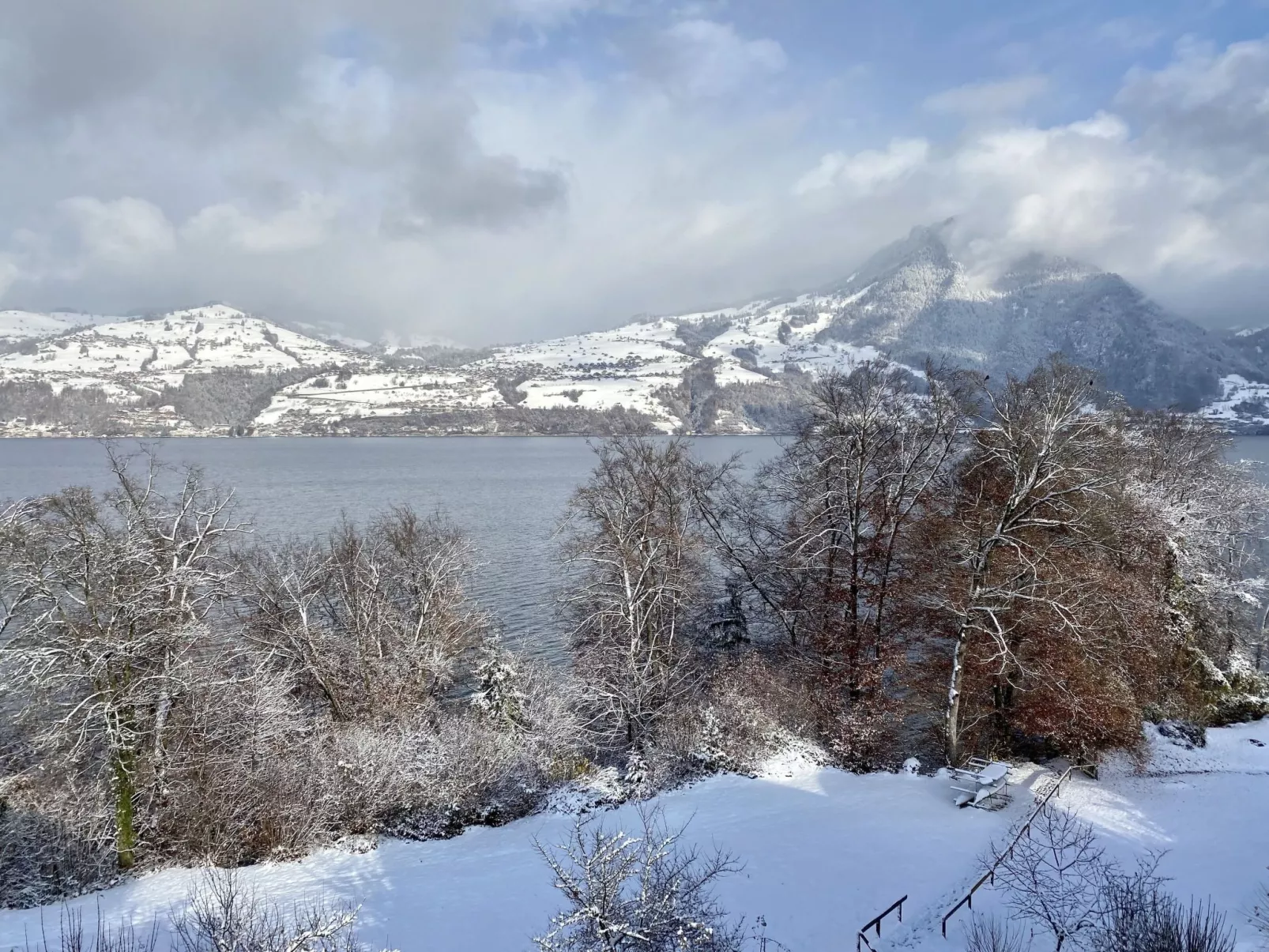 Seepark, direkt am See-Dehors