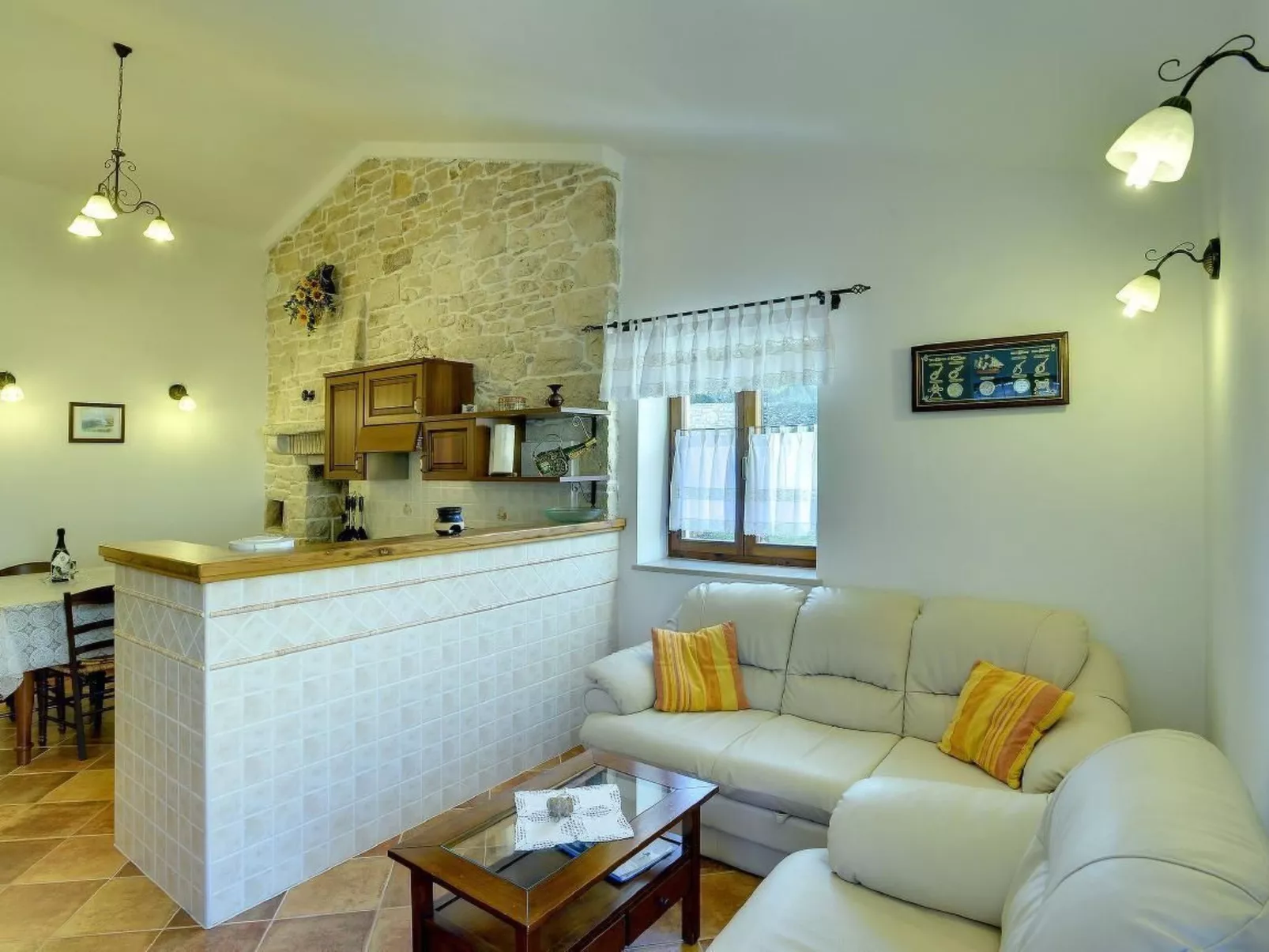 In Rakalj mit Großem Garten und Panoramablick-Inside