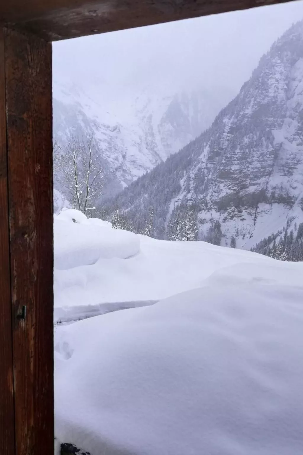 Mit Bergblick-Dedans