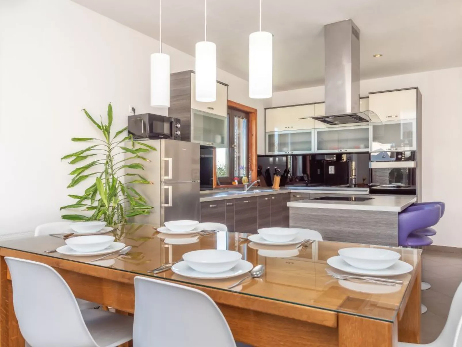 Villa Maslina mit privatem Pool in ruhiger Lage-Drinnen