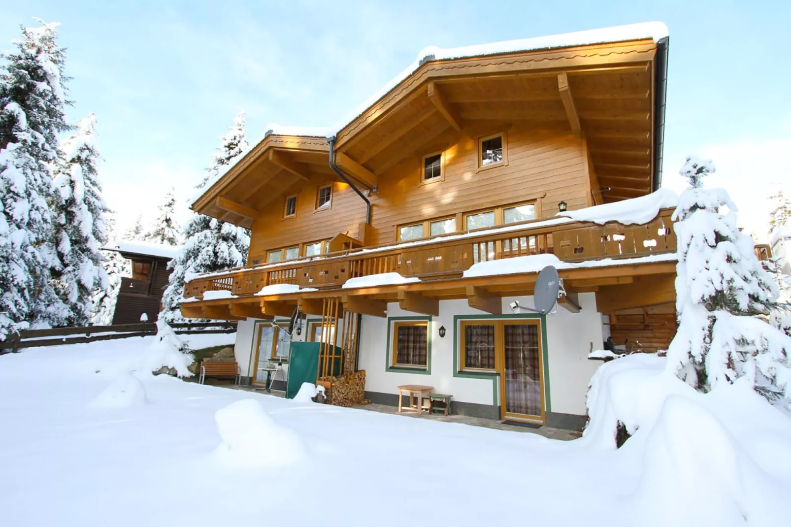Doppelhaus Hochkrimml 182A - Exterior in winter
