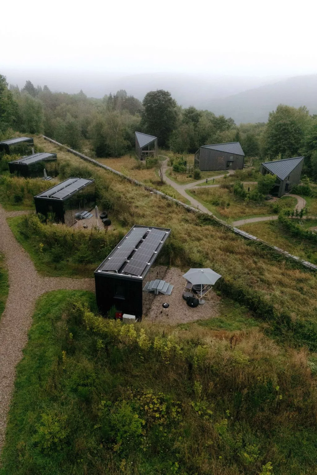 (8)Cabin Style Sauna-Draußen