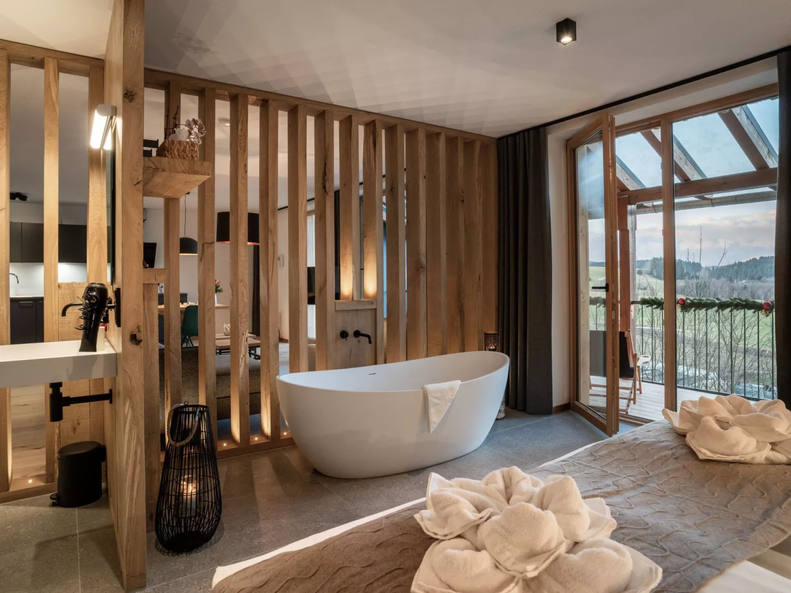 EXKLUSIVE FERIENWOHNUNG MIT EIGENER SAUNA-Drinnen