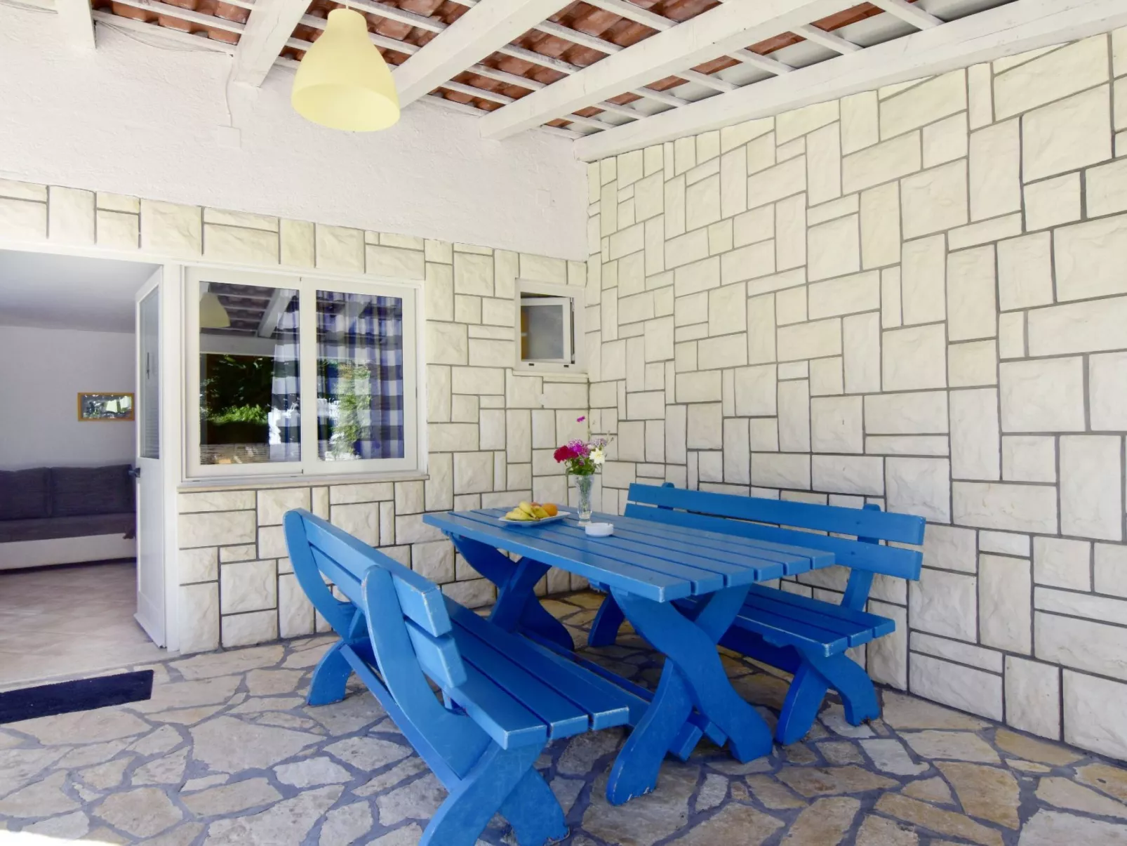 Apartment Nika 4 in der Residenz mit Pool und Whirlpool in Strandnähe - Draußen