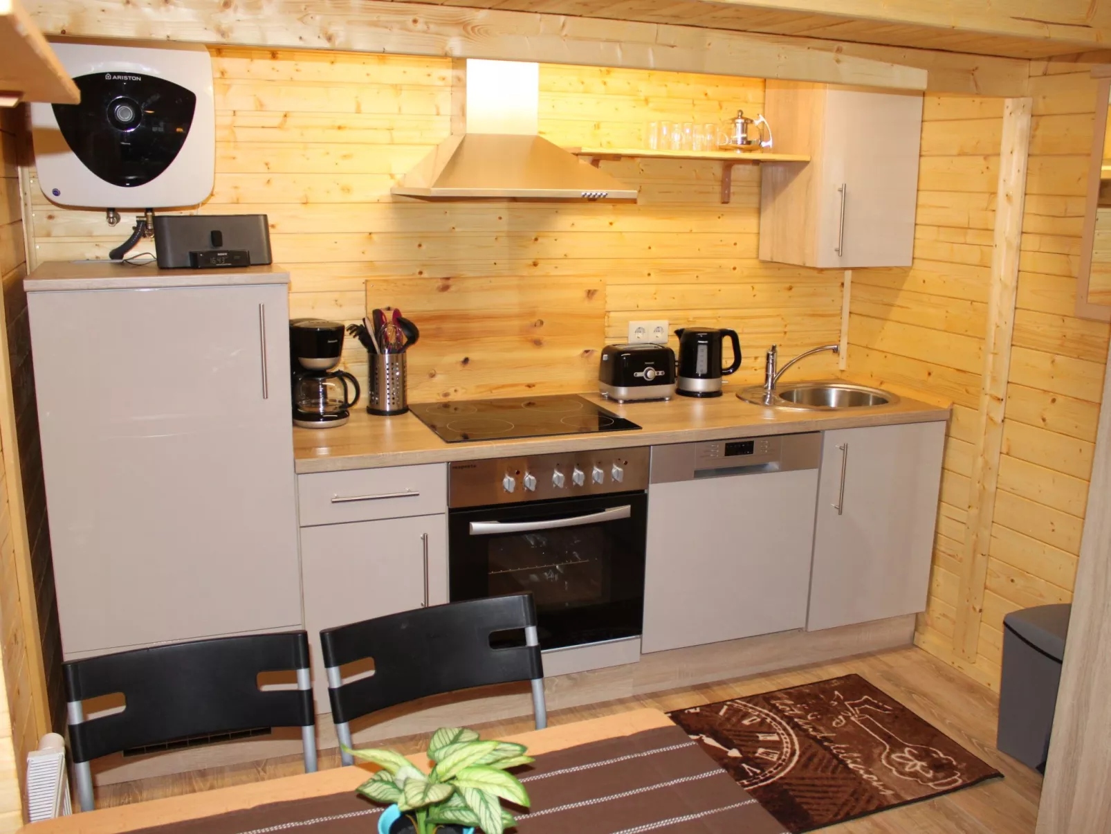 Blockbohlenhaus Plau am See-Inside