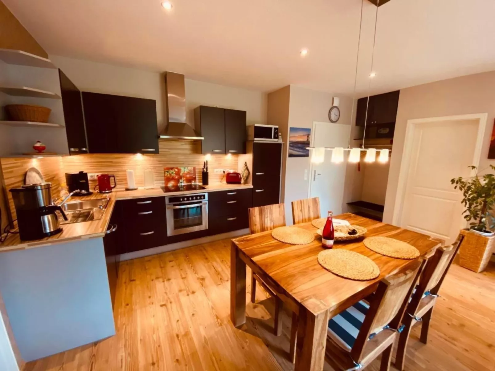 Wohnung in Wulfen mit Garten, Grill und Terrasse-Inside