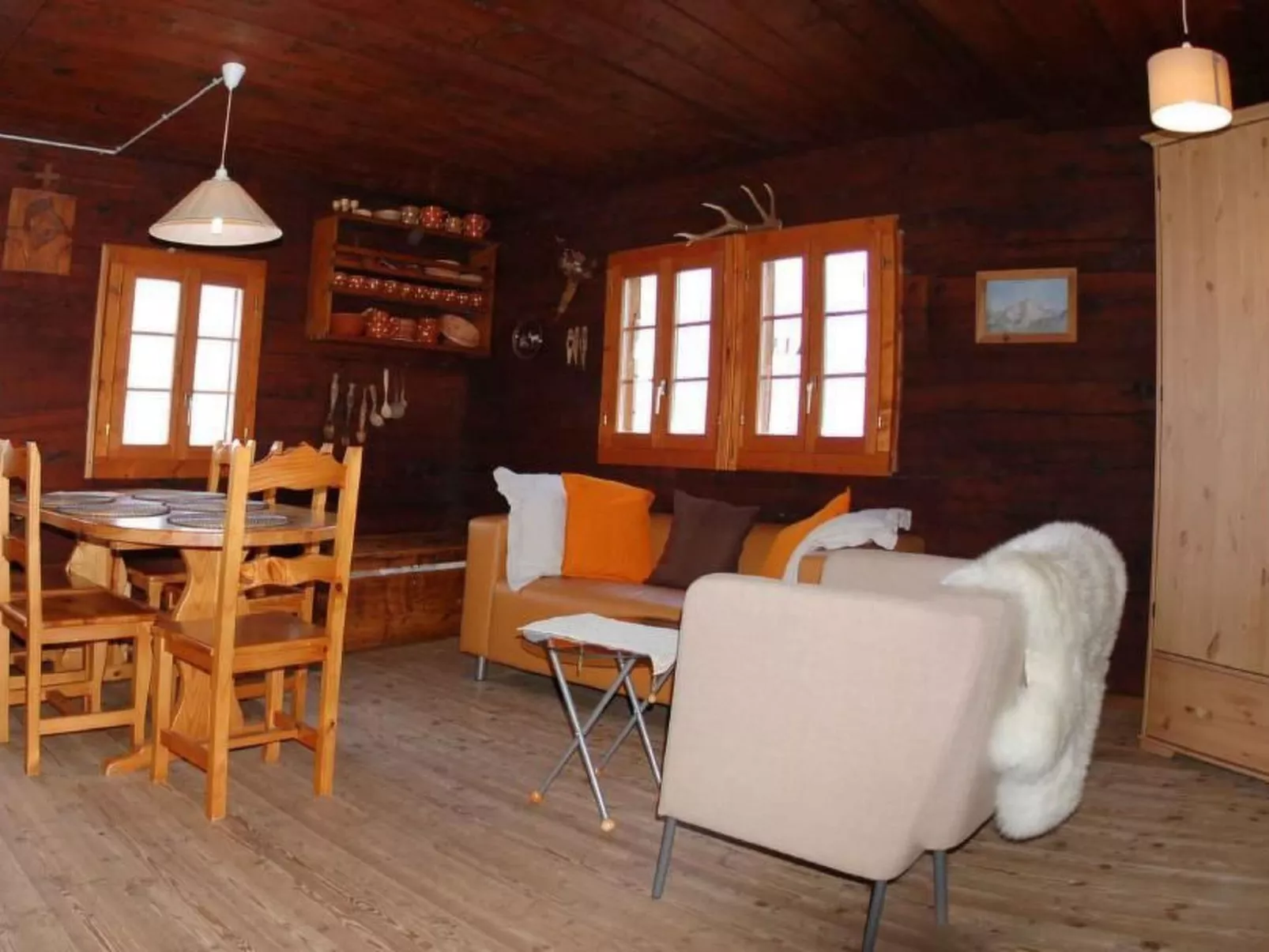 Chalet Nid d'Aigle - Mayen zu vermieten in Wallis-Inside