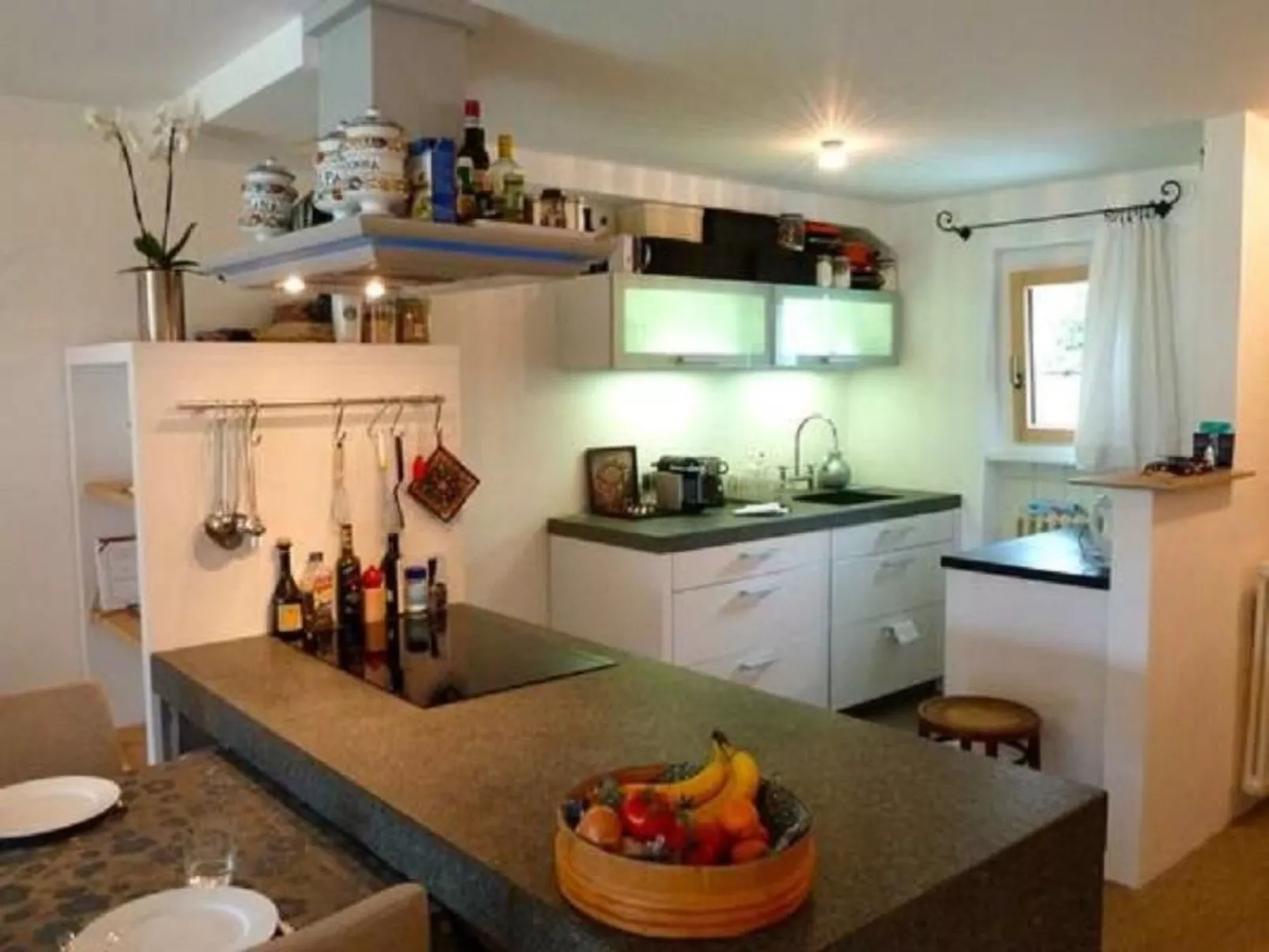 Chesa Cagiuma, Gartenwohnung-Dedans