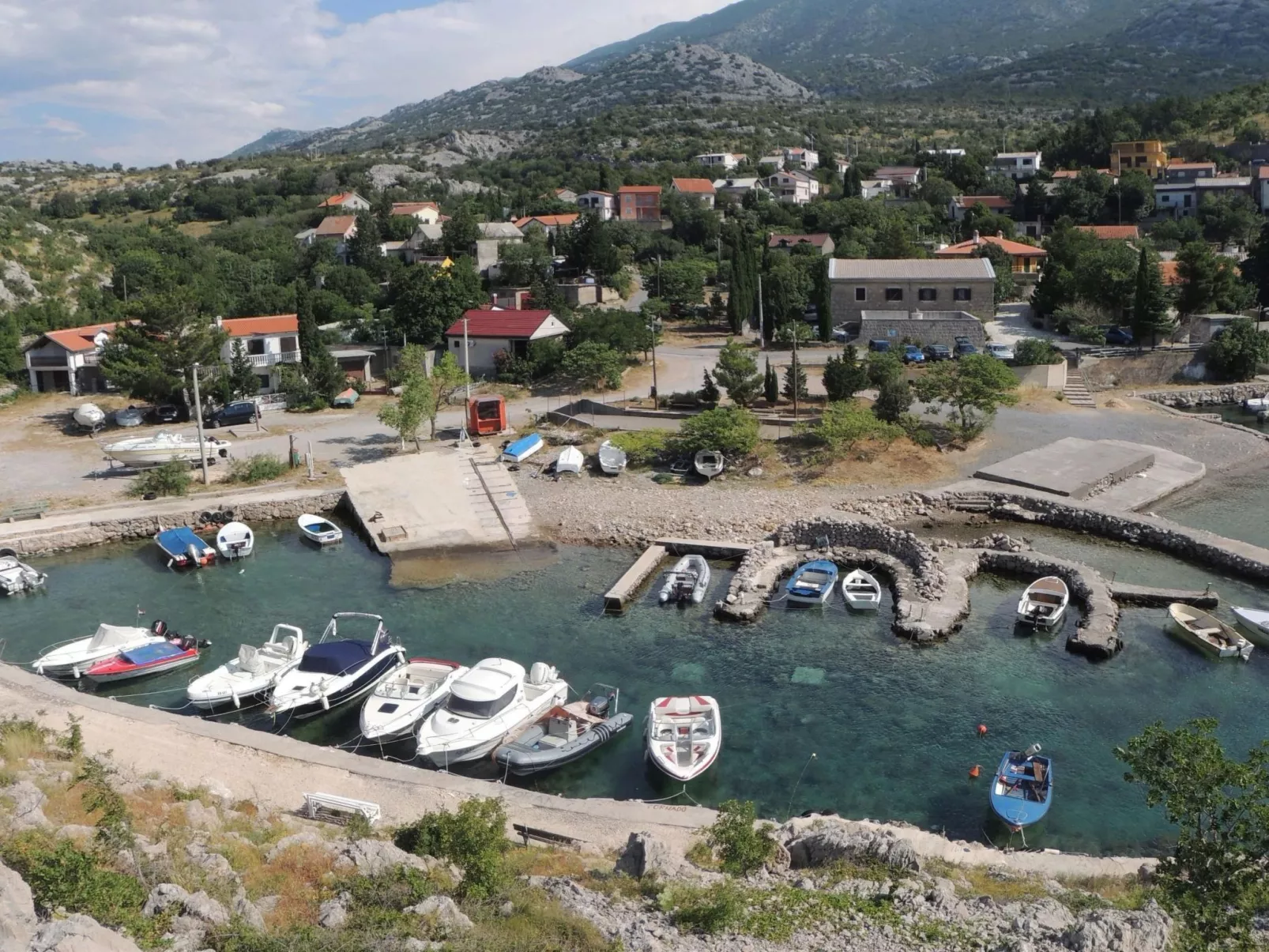 Studio mit Terrasse für zwei Personen-Draußen