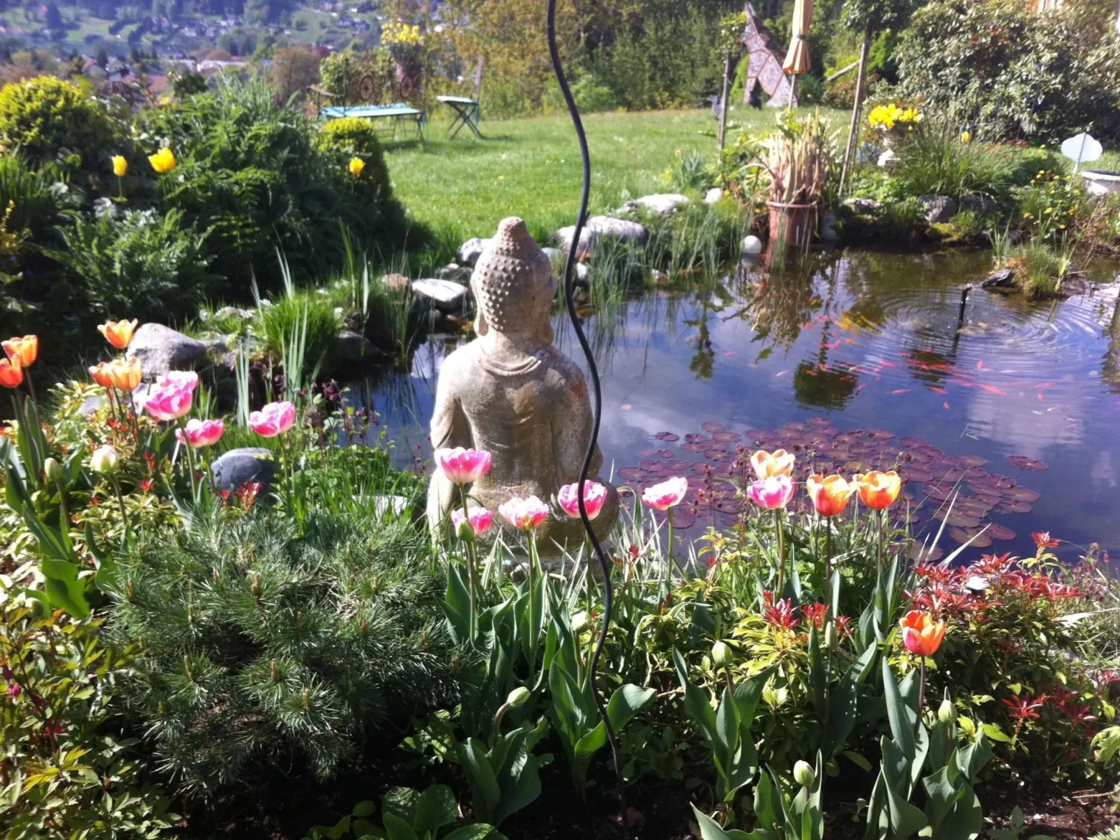 Kleine Wohnung in Seeboden mit Großem Garten - Draußen