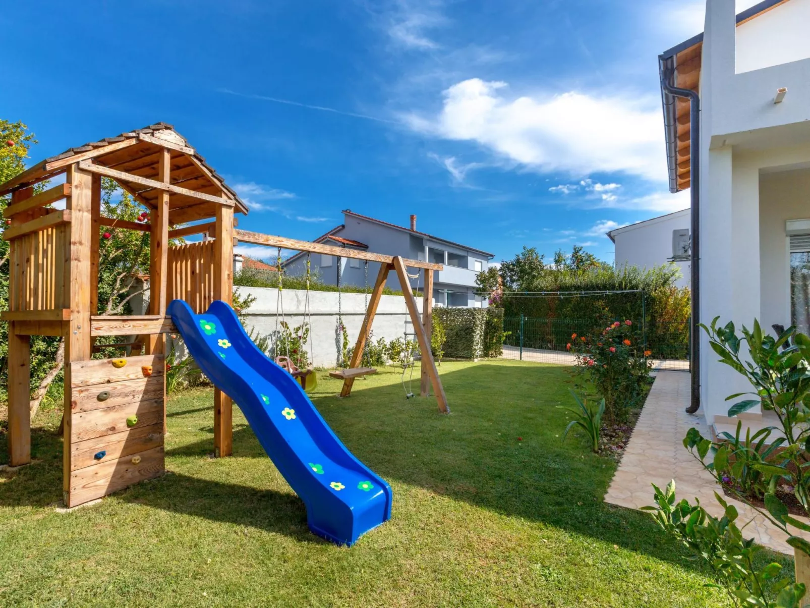 Für 6 Personen ca. 60 m&sup2; in Ližnjan, Istrien (Medulin und Umgebung)-Dehors