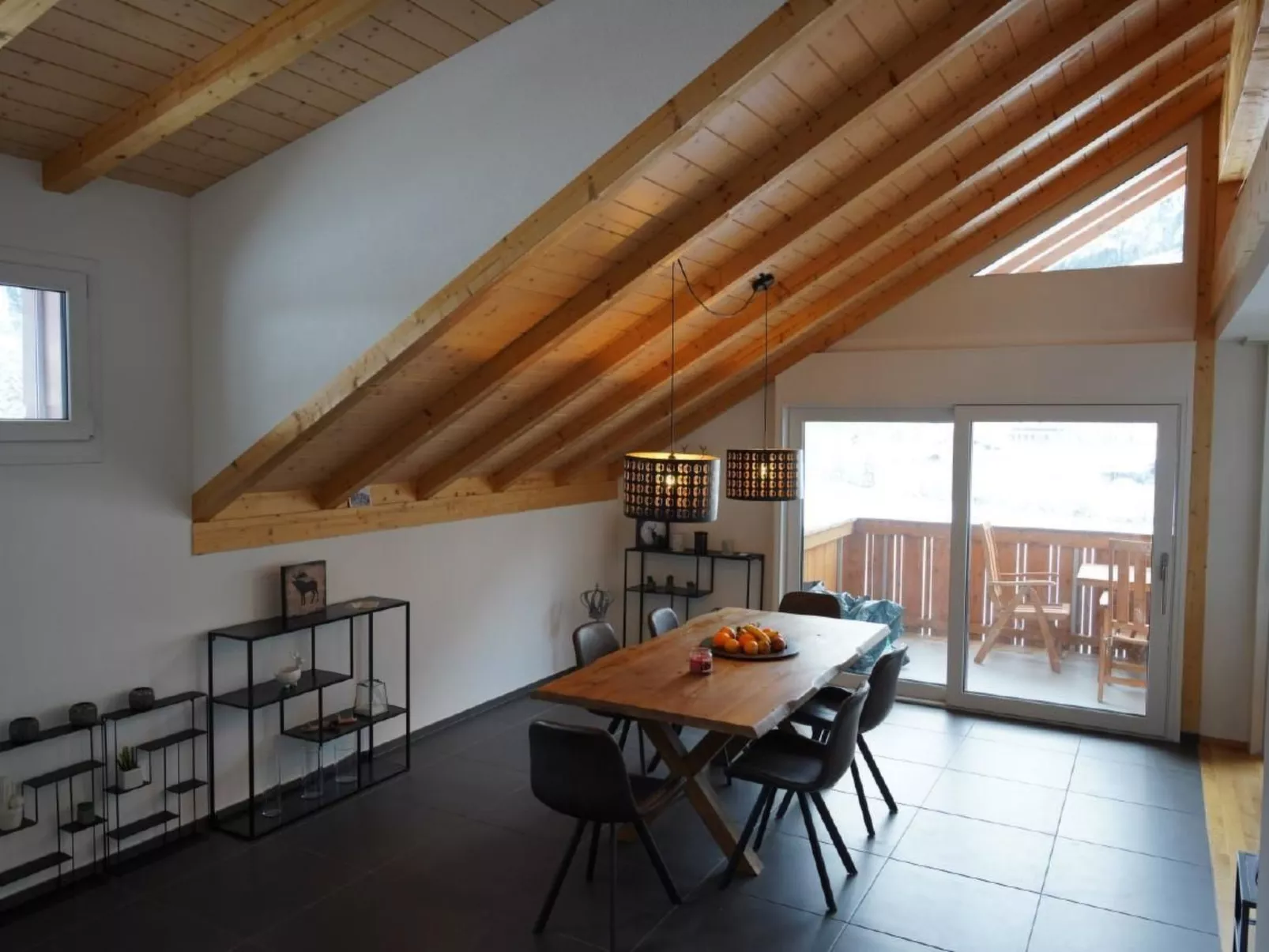 Maisonnette Wohnung Wätterbach Kandersteg - Drinnen