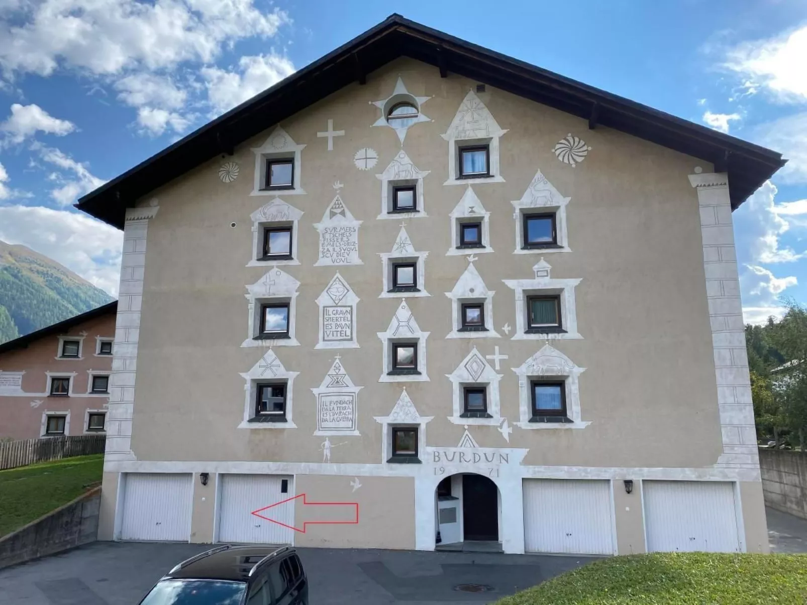 Chesa Burdun-Draußen