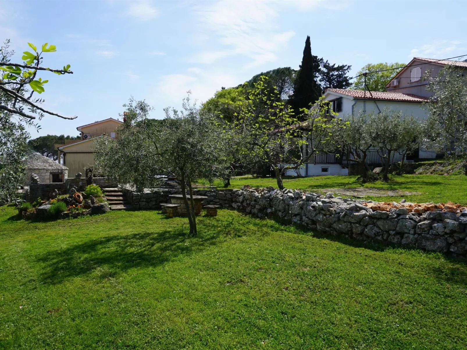 "Istria" mit eigenem Pool-Draußen