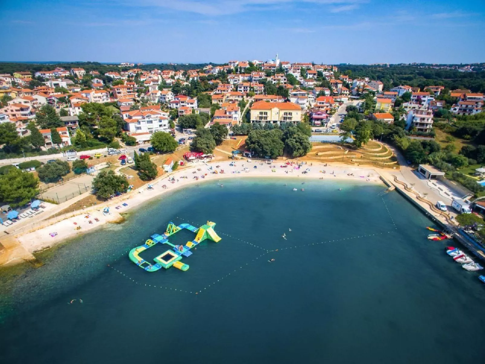 Wohnung in Pješčana Uvala, 500 m vom Strand entfernt-Dehors